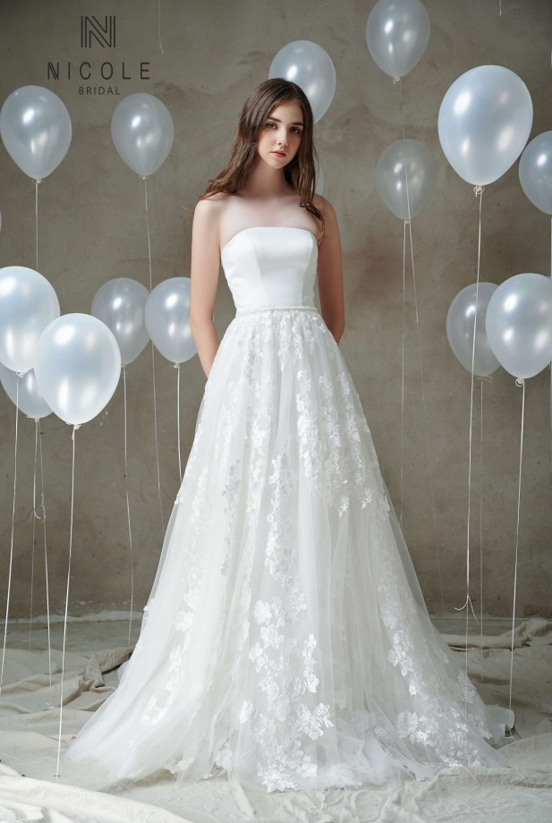 Váy cưới dáng chữ A JULIA (19PA506)