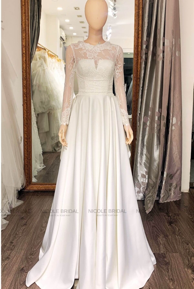 Váy thanh lý tay dài TL23004
