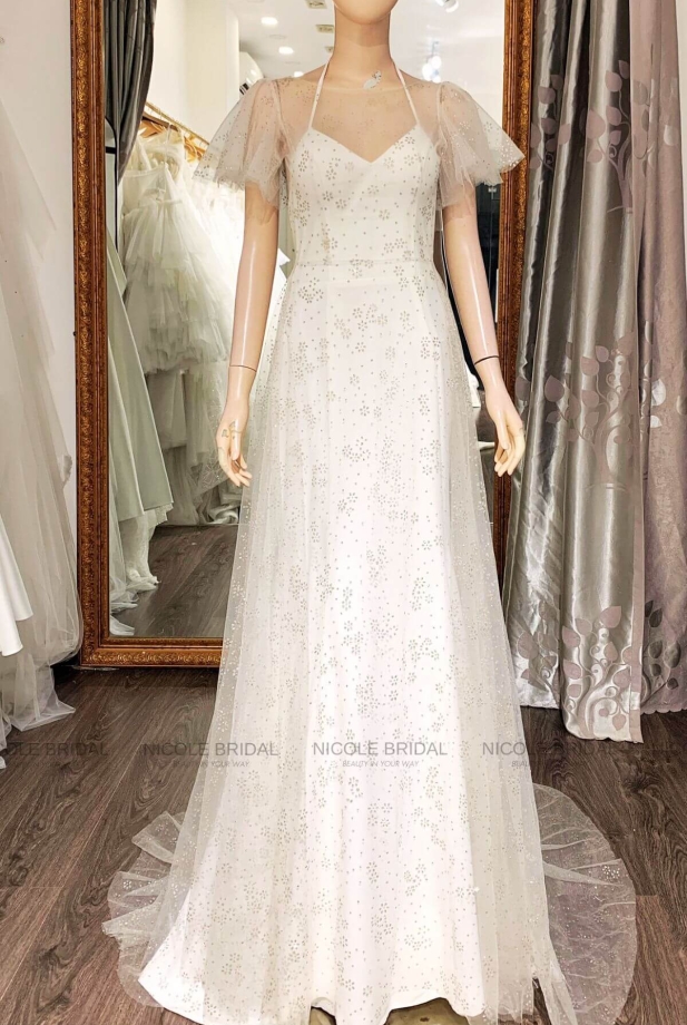 Váy thanh lý 2 trong 1 nhẹ nhàng TL23003