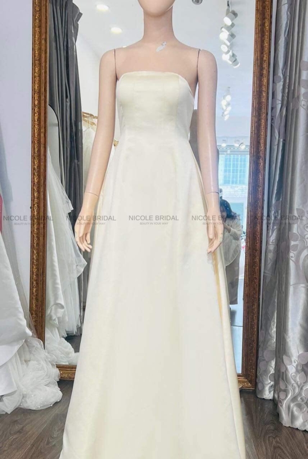 Váy cưới Aline cúp ngực  TL22004