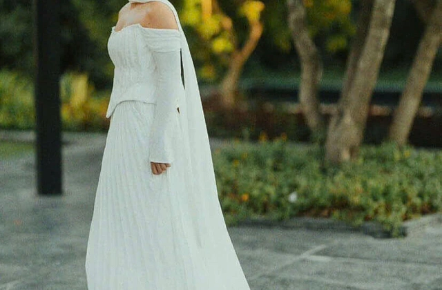 Bride Deby Pachuau: Happiness blossoms amidst the Middle East conflict zone.
