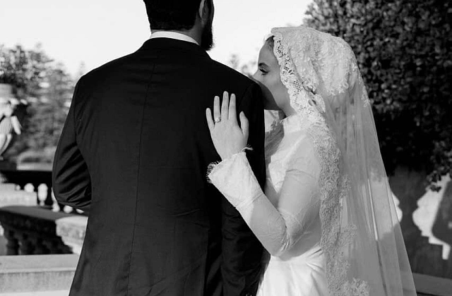Bride Lara and her journey of designing a wedding dress for a Muslim bride