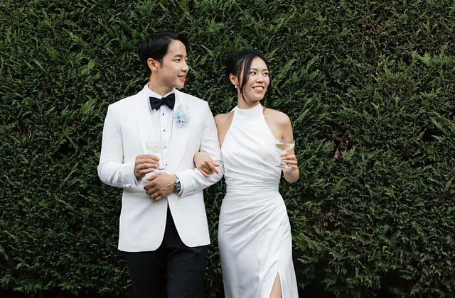 Vẻ đẹp của 2 váy cưới thiết kế riêng dành cho nàng dâu Sunny
