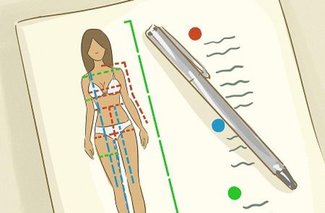 How to take your body measurement for the wedding gowns