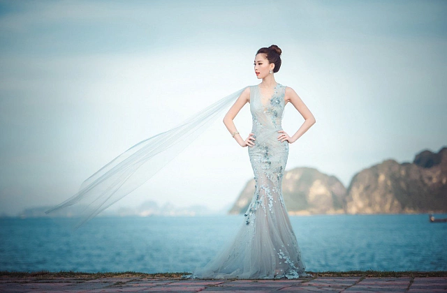 Màu sắc áo cưới đuôi cá đẹp nhất được nhiều Cô dâu lựa chọn