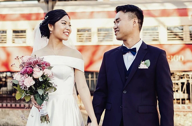 The process of ordering wedding dresses online at Nicole Bridal