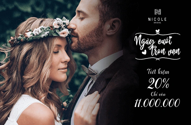 ƯU ĐÃI TRỌN GÓI CƯỚI, TIẾT KIỆM ĐẾN 20%
