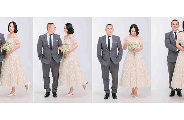 Những phong cách chụp ảnh cưới đẹp nhất trong Studio