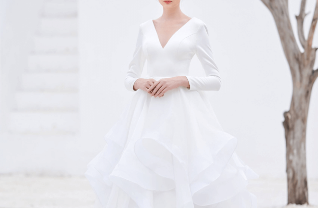 Cách chọn Váy cưới cho cô dâu có bắp tay to