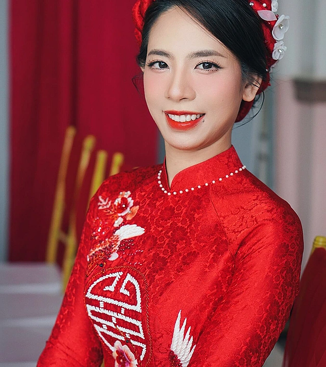 Quy trình may áo dài cưới tại Nicole Bridal