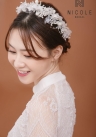 Áo dài cưới màu trắng mã DDTRF82