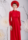 ÁO DÀI CƯỚI ĐỎ DDDOF92