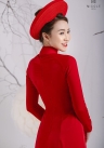 ÁO DÀI CƯỚI ĐỎ DDDOF92