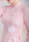 ÁO DÀI HỒNG PHẤN DDHPF89