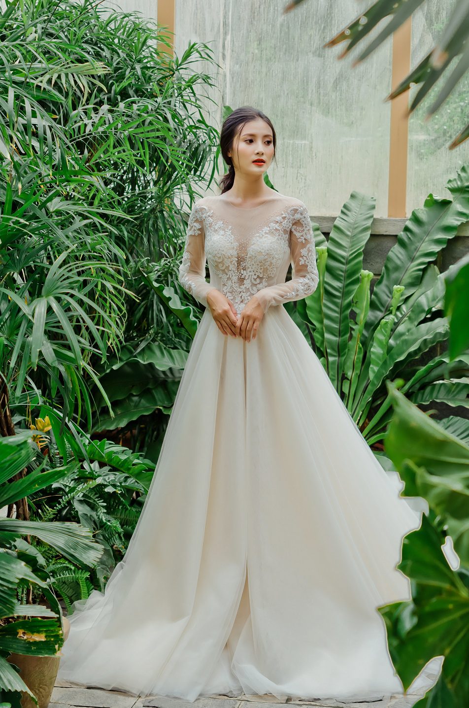 váy cưới công chúa đẹp