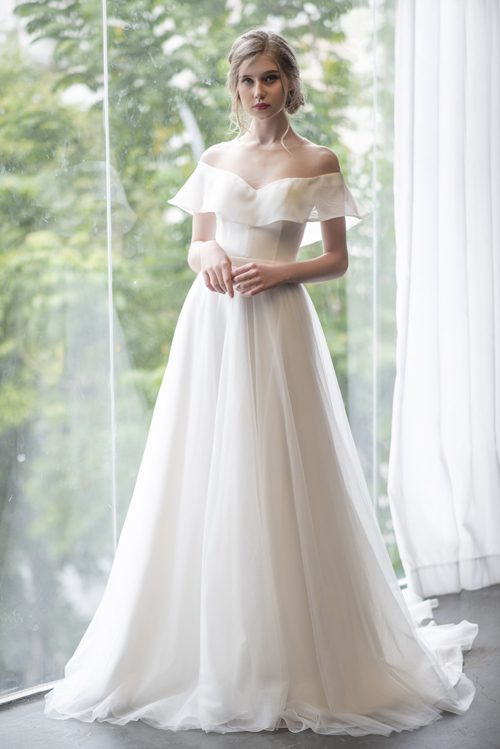 váy cưới đẹp cho mùa hè nóng