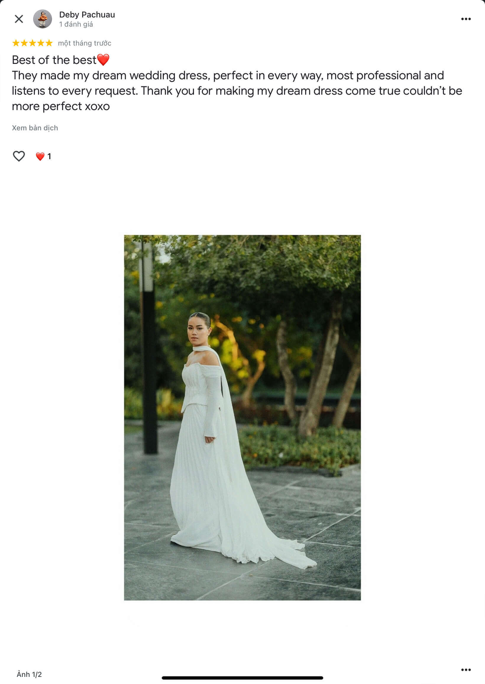 Nicole Bridal - Cô dâu Deby hình 8 (1)