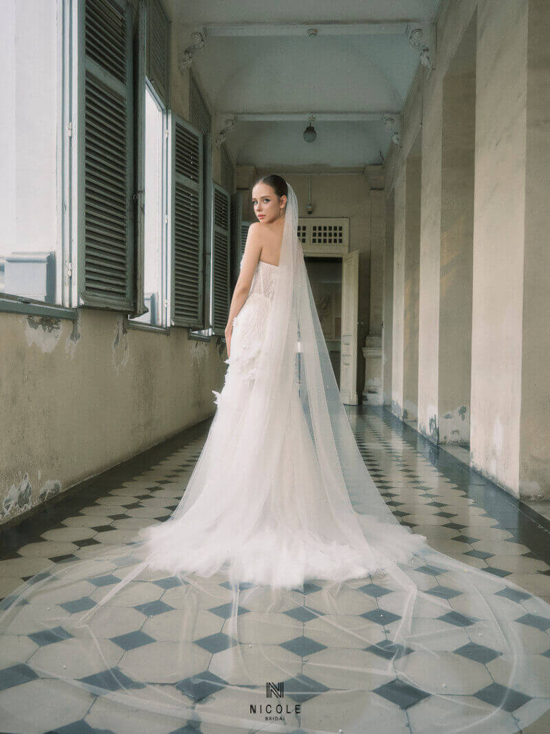 Nicole Bridal - Hướng dẫn làm lúp cưới dài 2