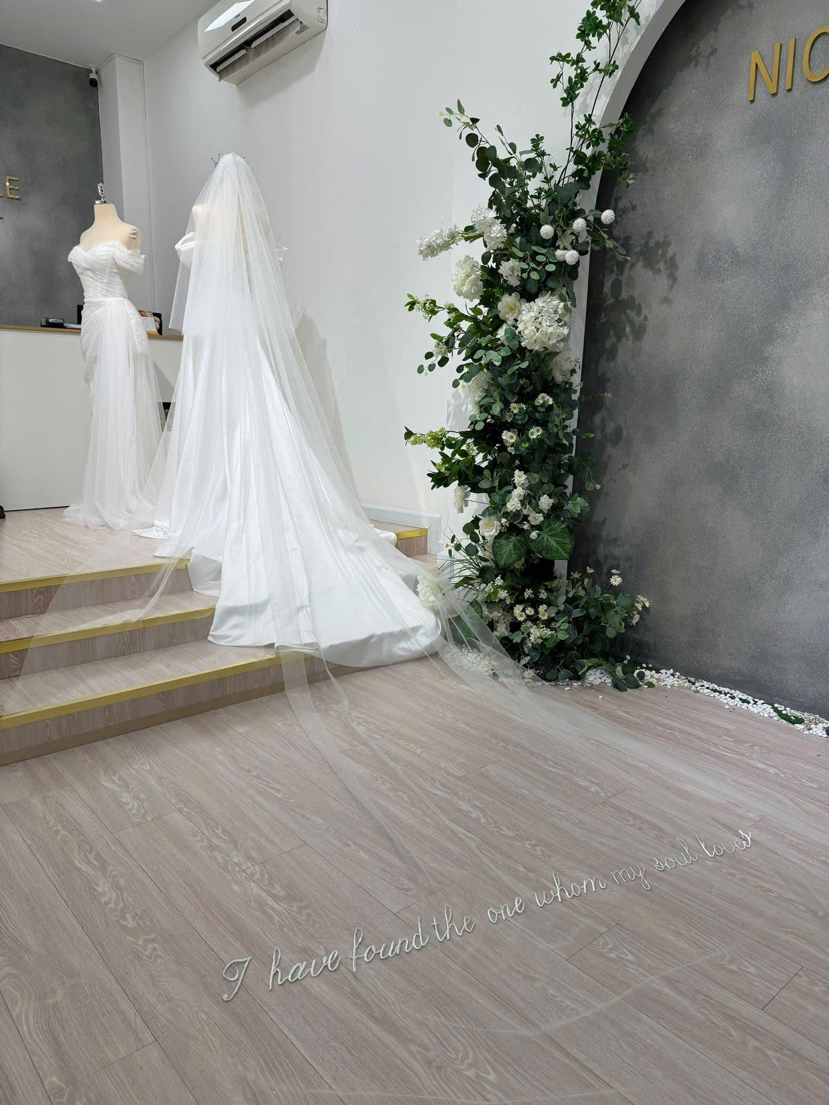 Nicole Bridal - Khăn voan cưới thêu tên riêng 4