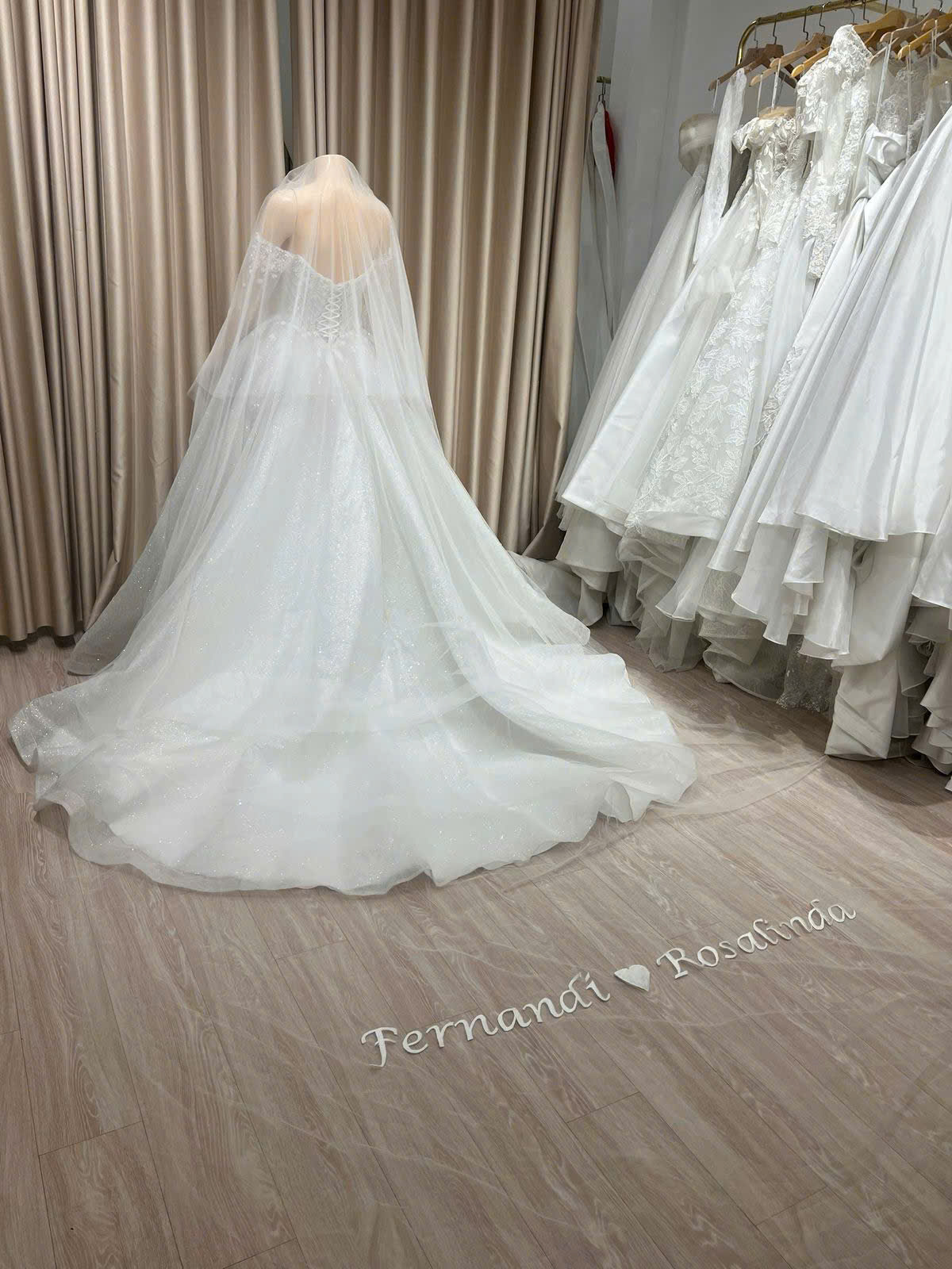 Nicole Bridal - Khăn voan cưới thêu tên riêng 5