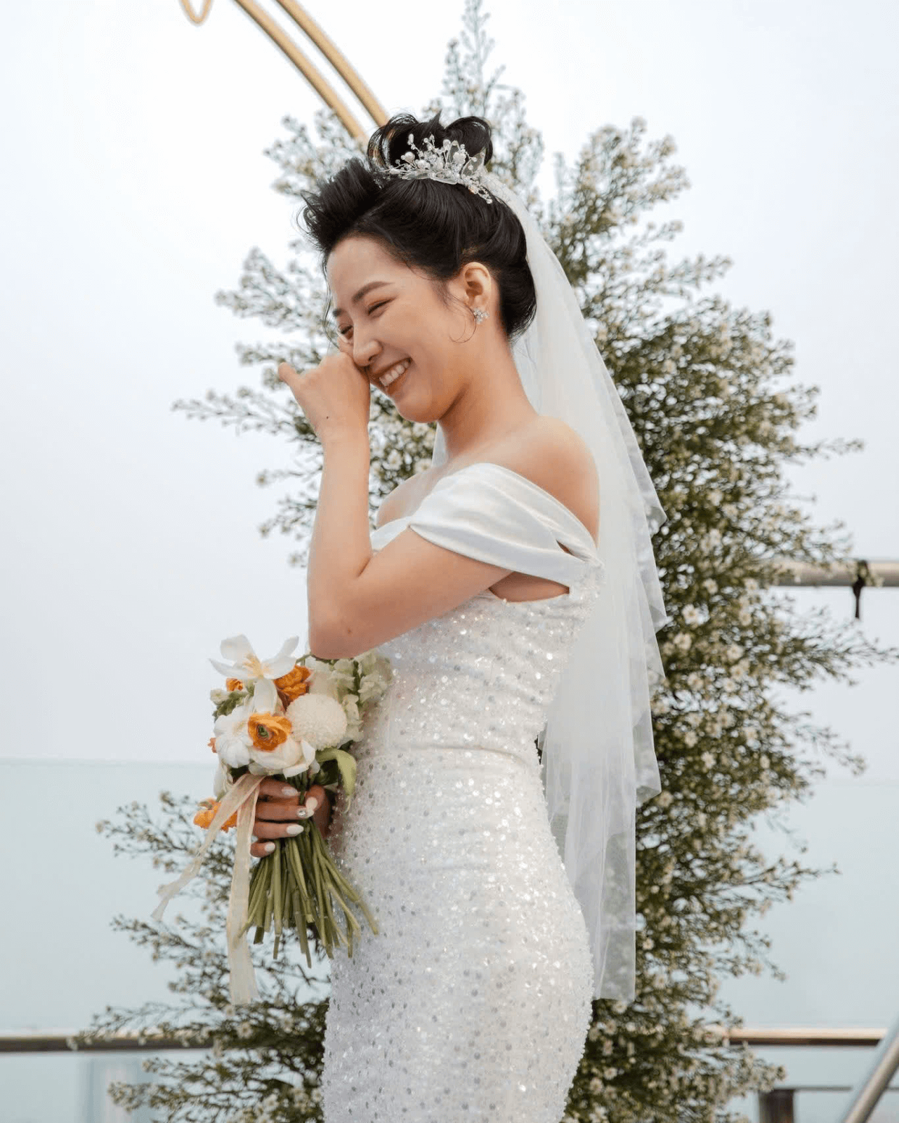 Nicole Bridal - Lúp cưới ngắn 6