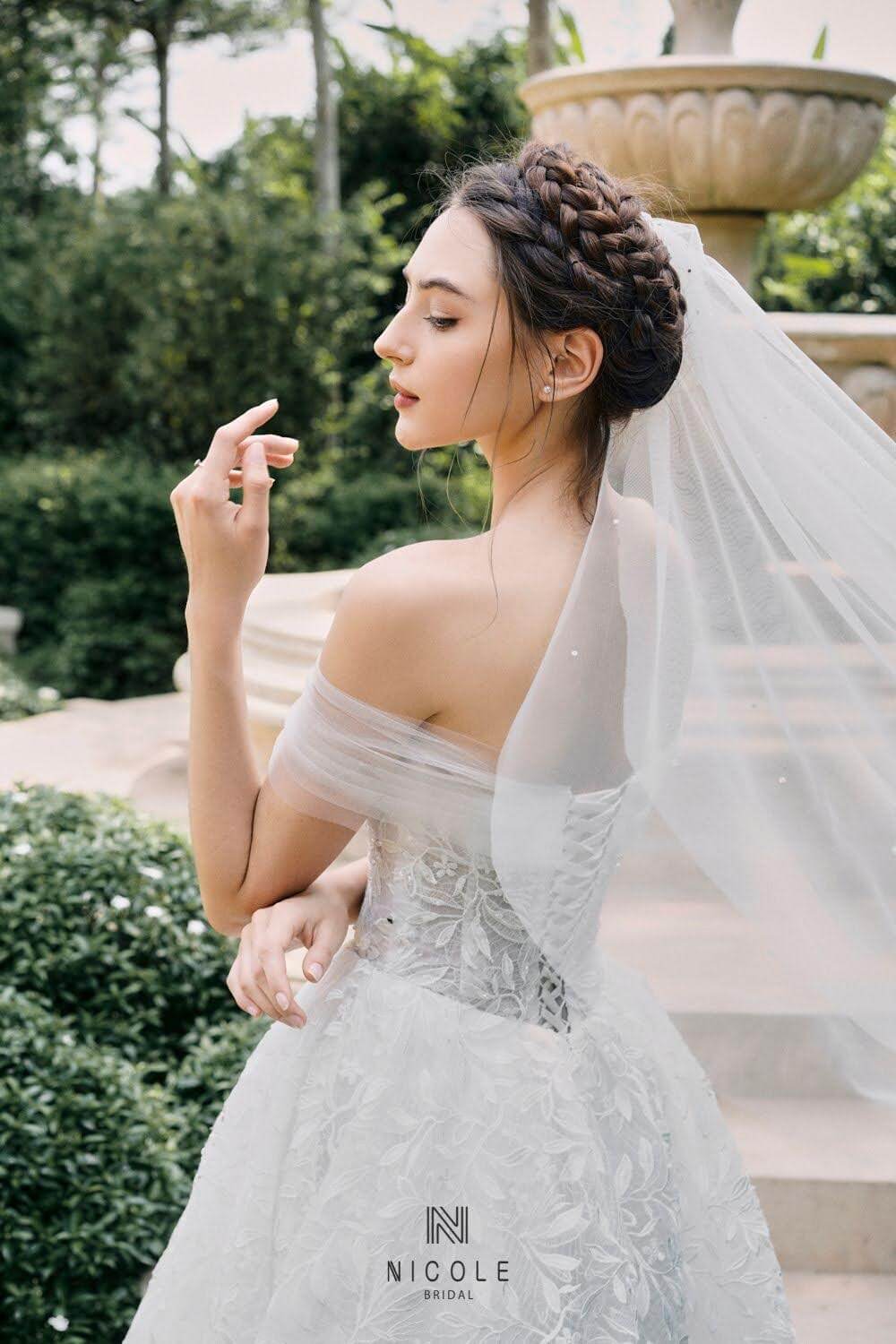 Nicole Bridal - nguyên liệu làm lúp cưới 5