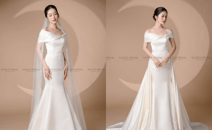 Nicole Bridal - Váy cưới 2 trong 1 hình 10