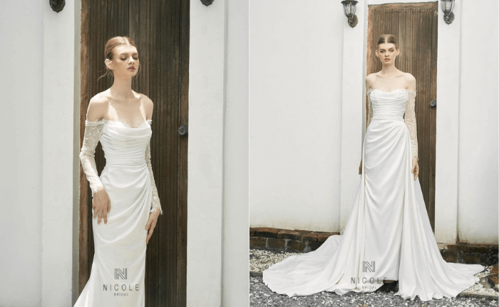 Nicole Bridal - Váy cưới 2 trong 1 hình 11