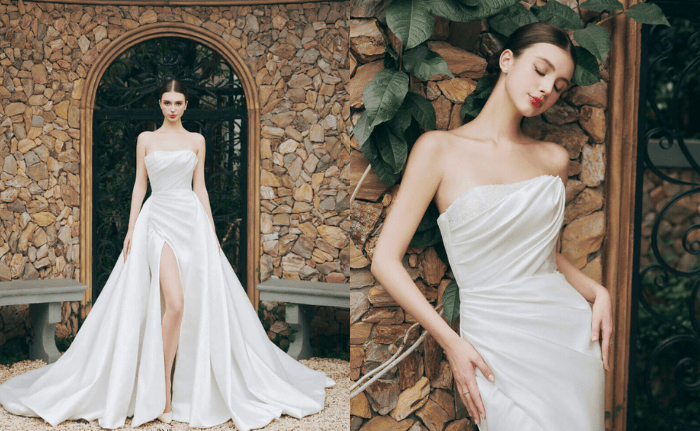Nicole Bridal - Váy cưới 2 trong 1 hình 3