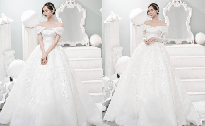 Nicole Bridal - Váy cưới 2 trong 1 hình 4