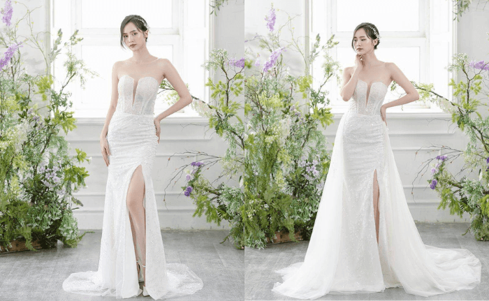 Nicole Bridal - Váy cưới 2 trong 1 hình 5