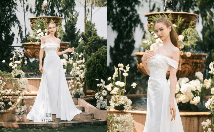 Nicole Bridal - Váy cưới 2 trong 1 hình 6