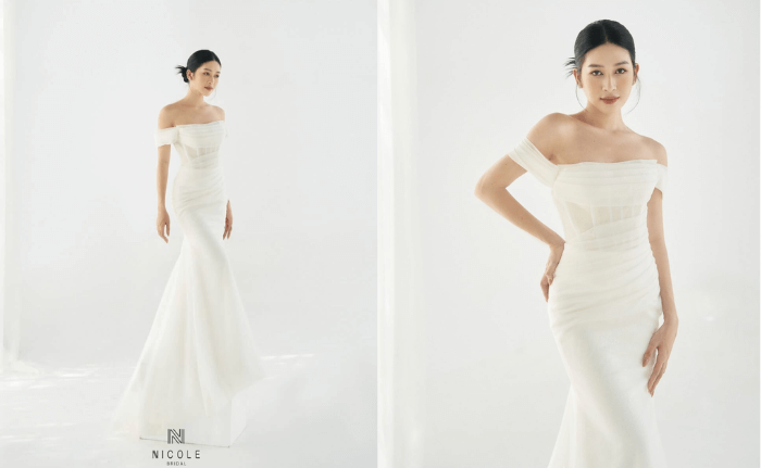 Nicole Bridal - Váy cưới 2 trong 1 hình 8