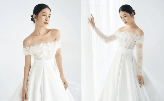Nicole Bridal - Váy cưới 2 trong 1 hình 9