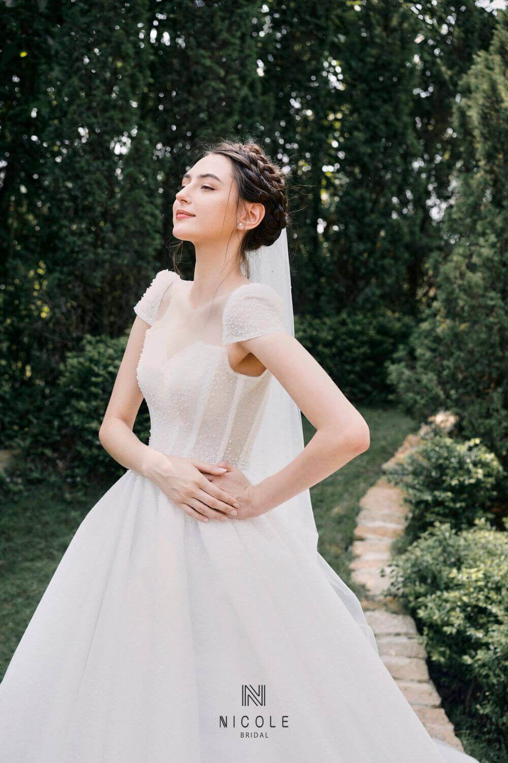 Nicole Bridal - Váy cưới công chúa hình 10
