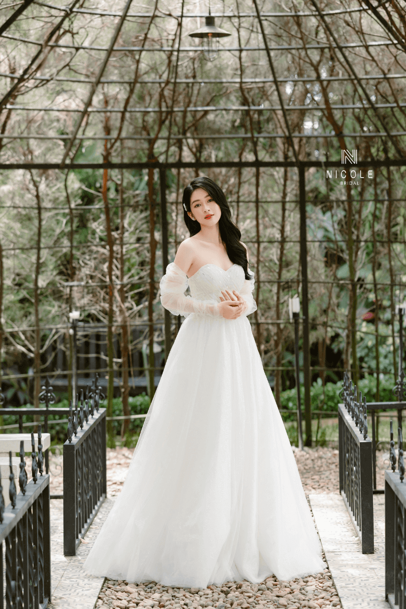 Nicole Bridal - Váy cưới công chúa hình 12