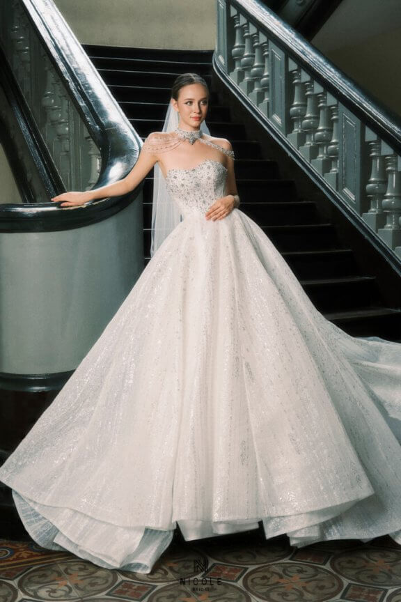 Nicole Bridal - Váy cưới công chúa hình 1