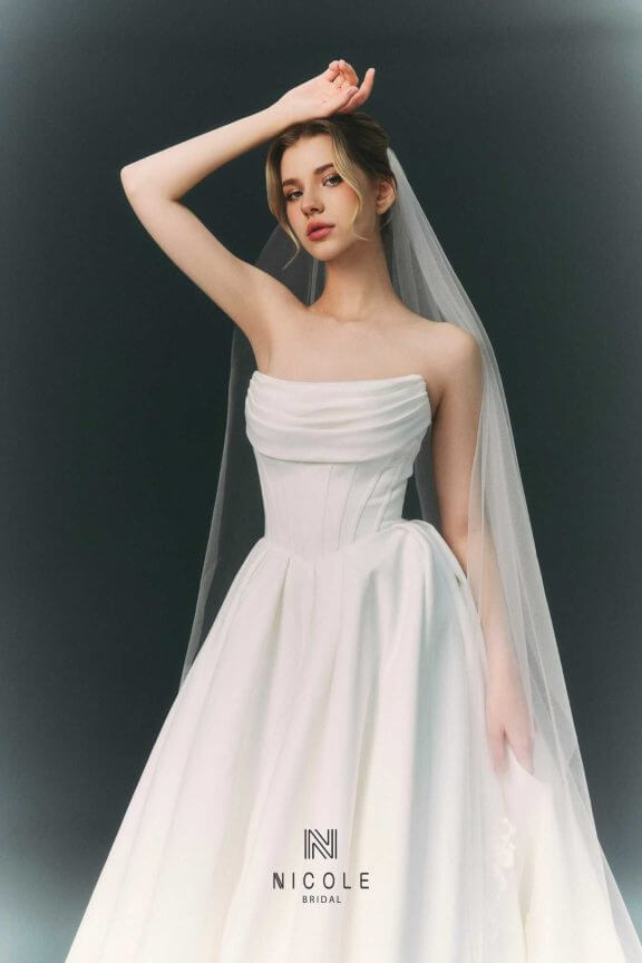 Nicole Bridal - Váy cưới công chúa hình 3
