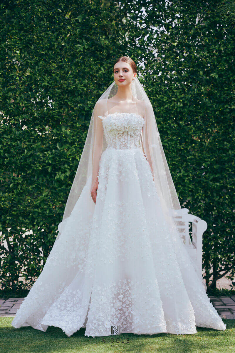 Nicole Bridal - Váy cưới công chúa hình 4
