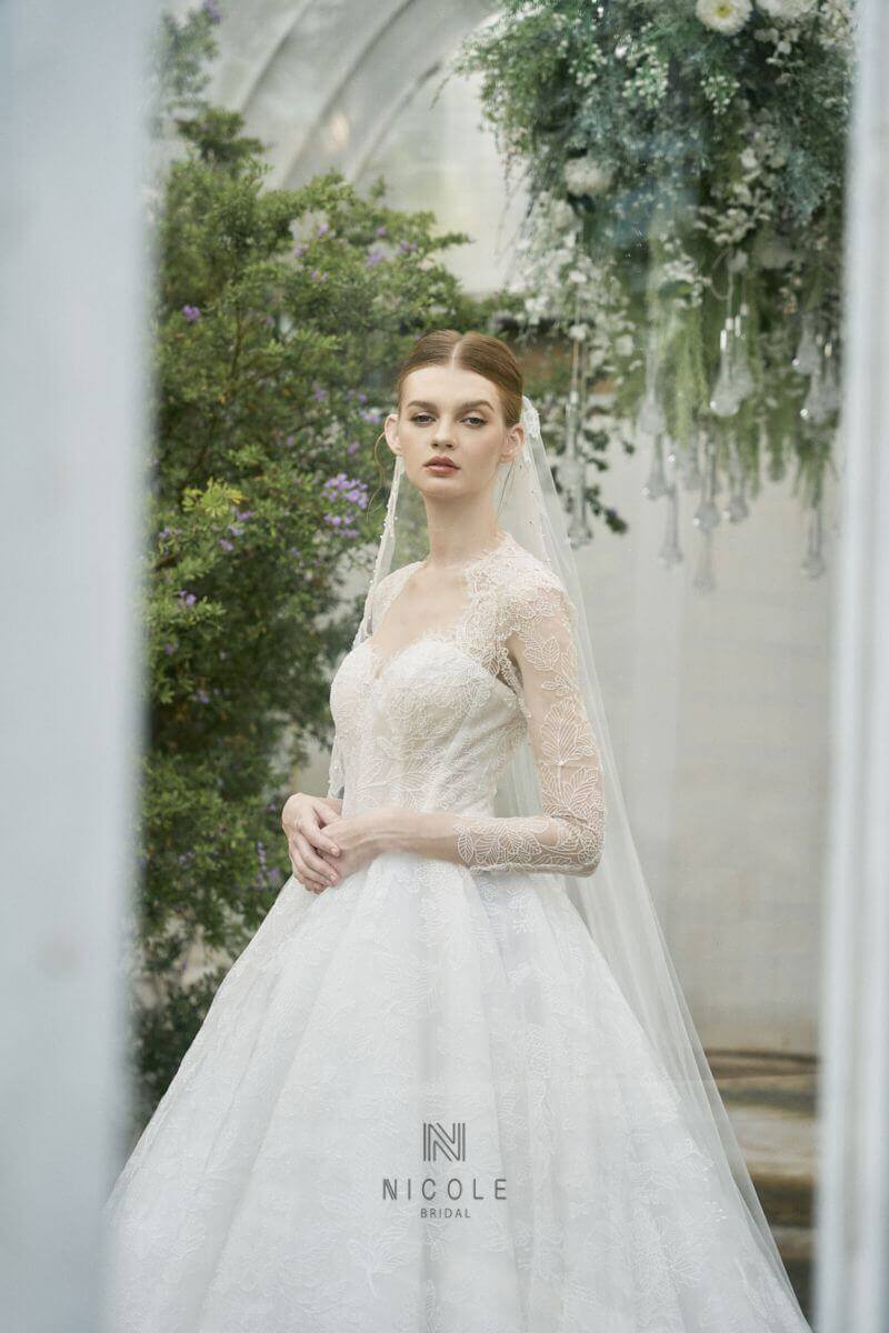 Nicole Bridal - Váy cưới công chúa hình 6