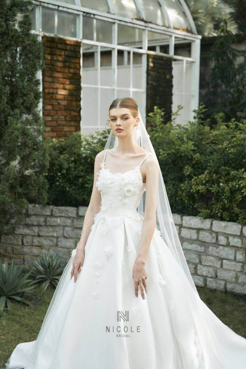 Nicole Bridal - Váy cưới công chúa hình 8