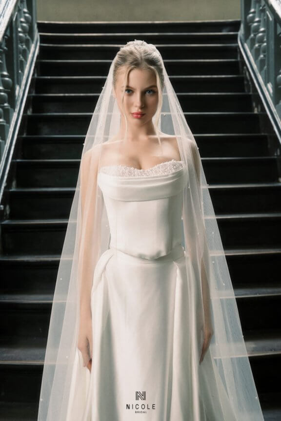 Nicole Bridal - Váy cưới kiểu dạ hội hình 1