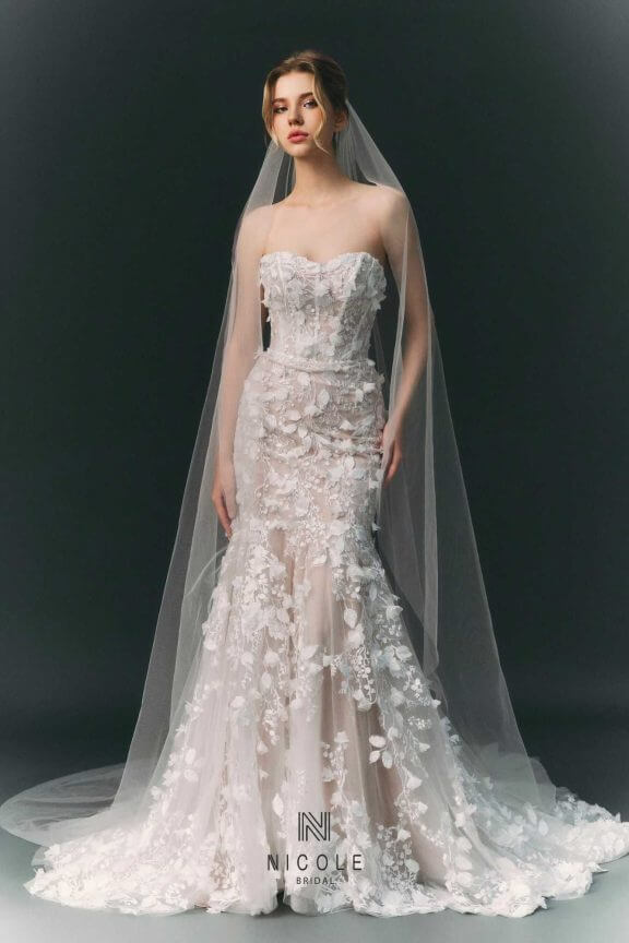 Nicole Bridal - Váy cưới hoa hình 21