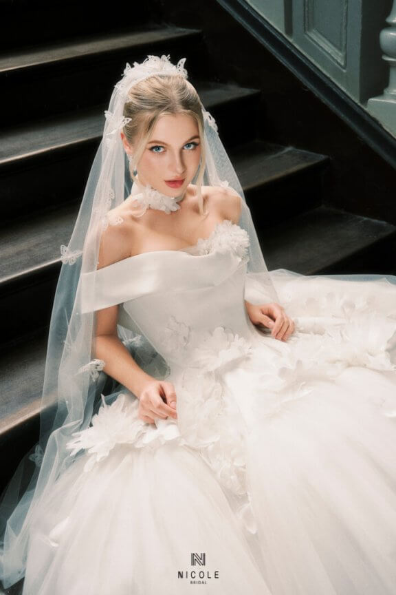 Nicole Bridal - Váy cưới hoa hình 23