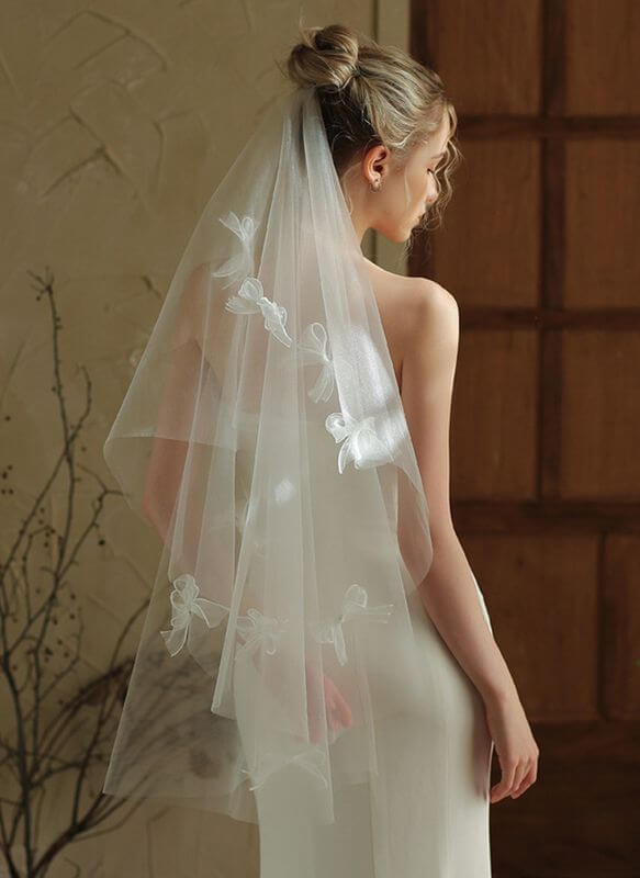 Nicole Bridal - Veil cưới nơ 9