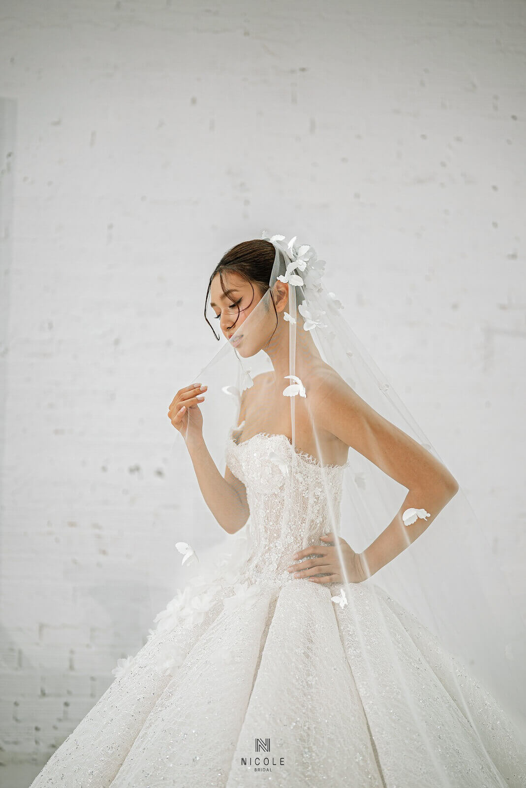 Nicole Bridal - Veil cưới vintage hình 2