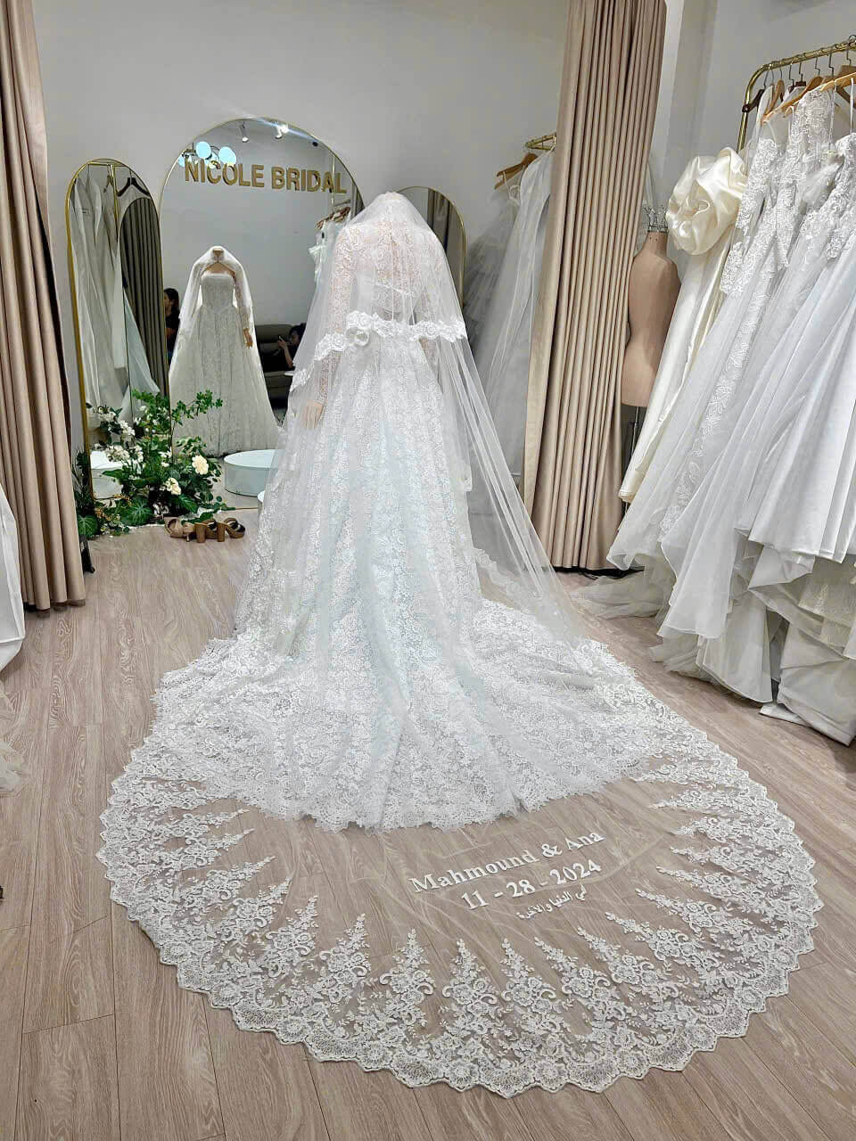 Nicole Bridal - Veil cưới vintage hình 4