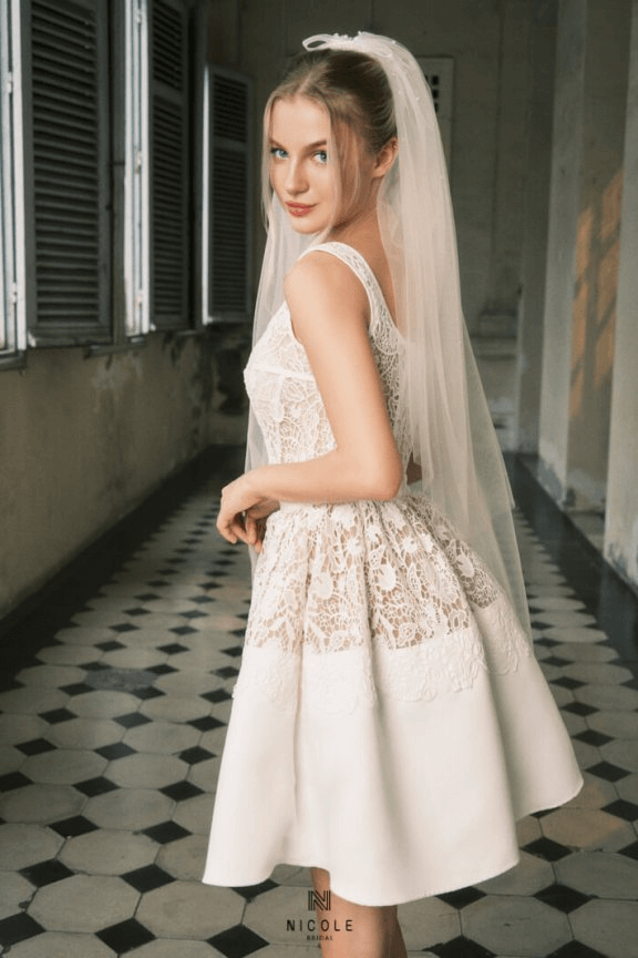 Nicole Bridal - Wedding Veil Style 3