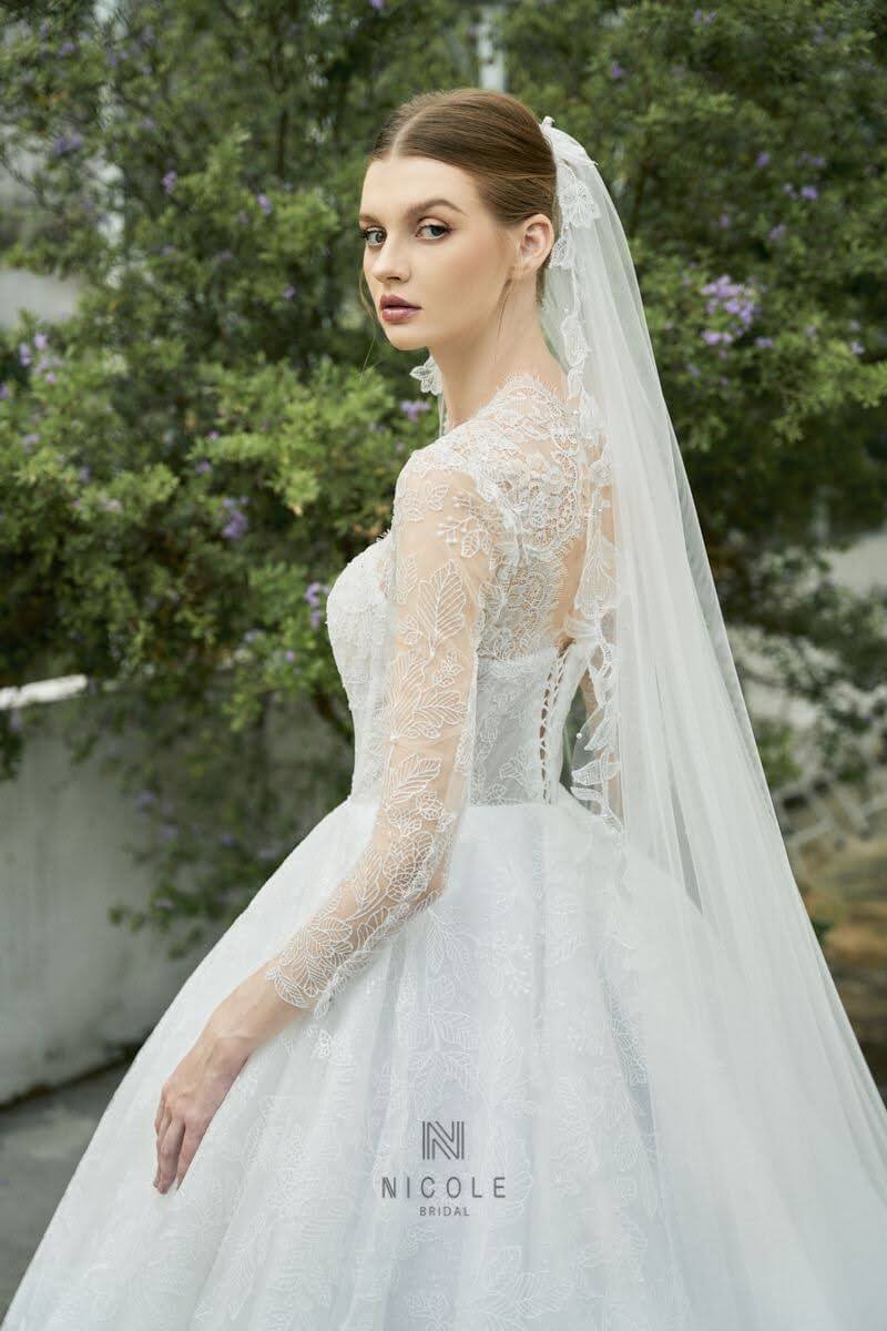 Nicole Bridal - nguyên liệu làm lúp cưới 1