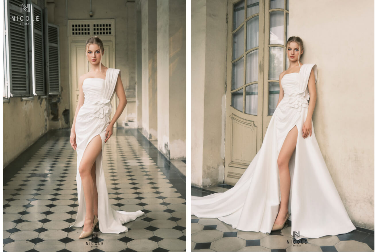 Nicole Bridal - váy cưới 2 trong 1 hình 8